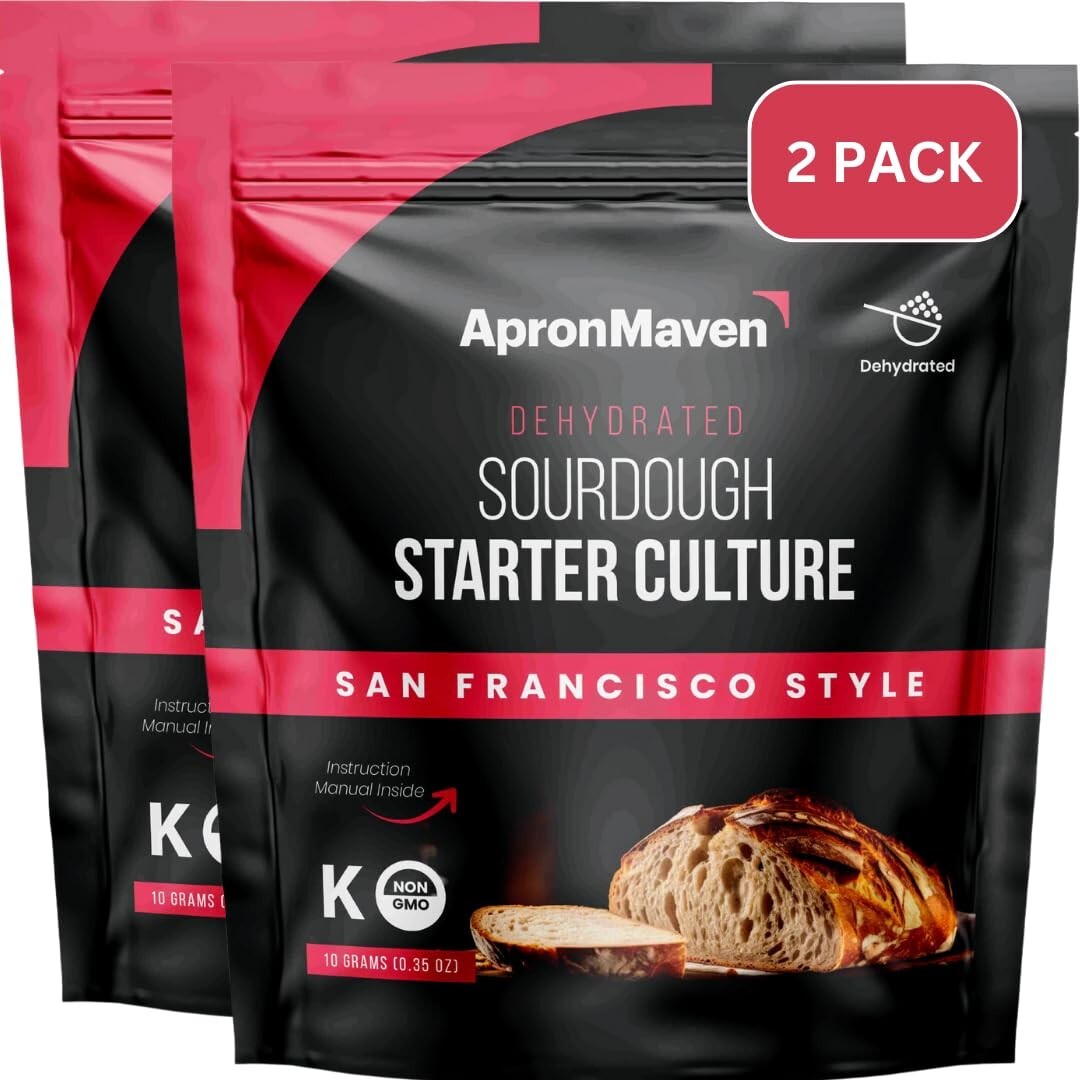 Apron Maven Sourdough starter San Francisco Style Dehydrated Sourdough culture 2