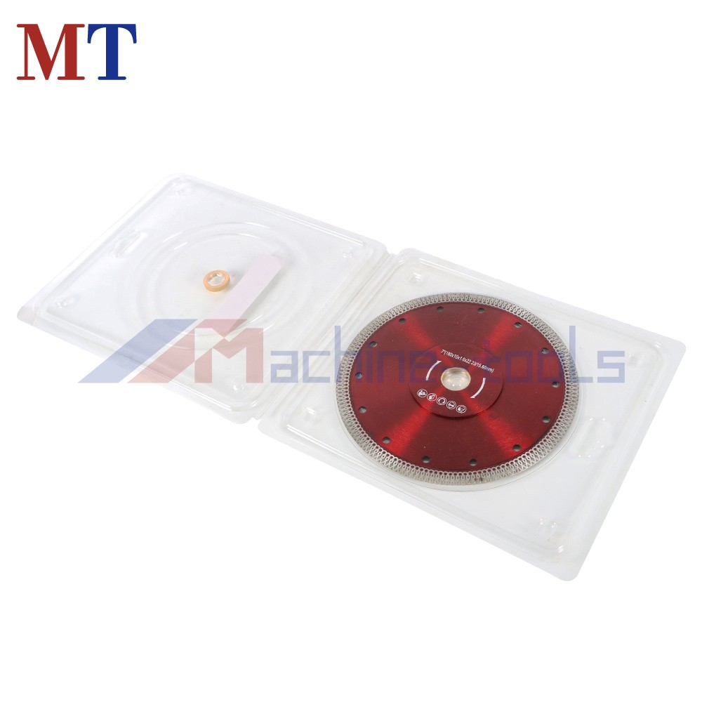 Red 7 Inch Super Thin Diamond Porcelain Cutting Blade Tile Blade For Cutting
