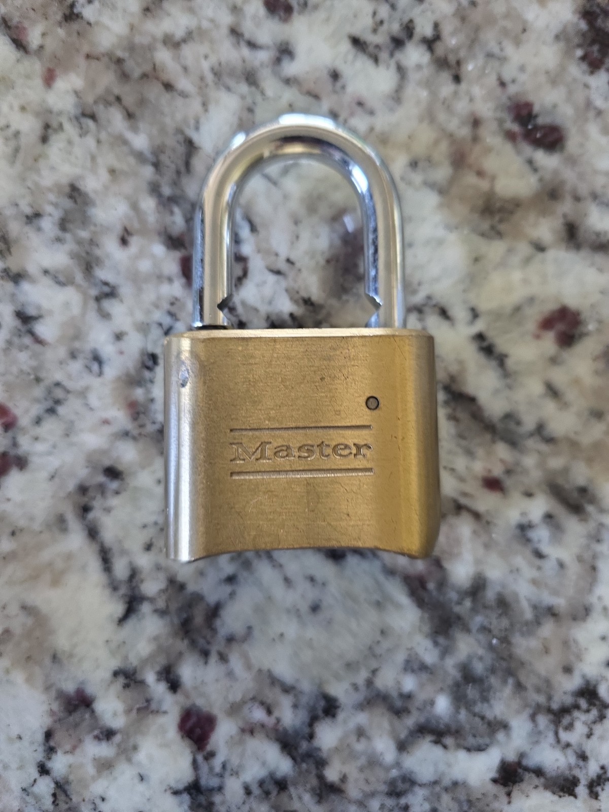 Master Lock 175D Combination Padlock With Combination (No Key)