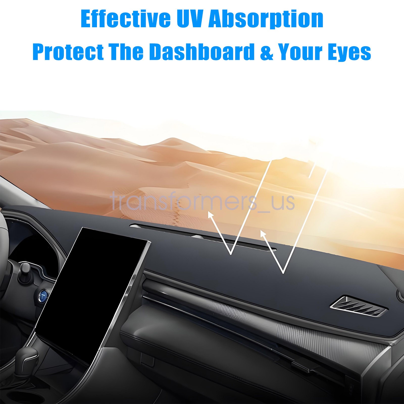 Leather Dashboard Dash Cover Dashmat Mat Carpet For Range Rover Evoque 2012-2019