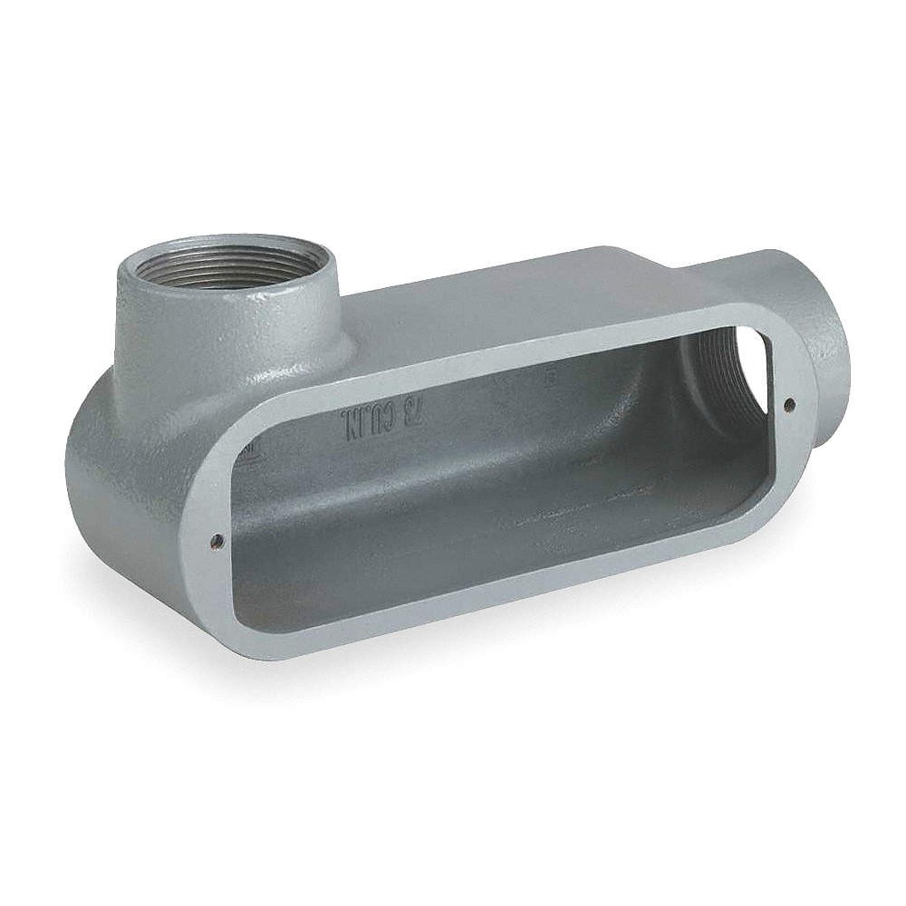 HUBBELL KILLARK OLL-2M Conduit Outlet Body,Iron,Trd Sz 3/4in 2NB27