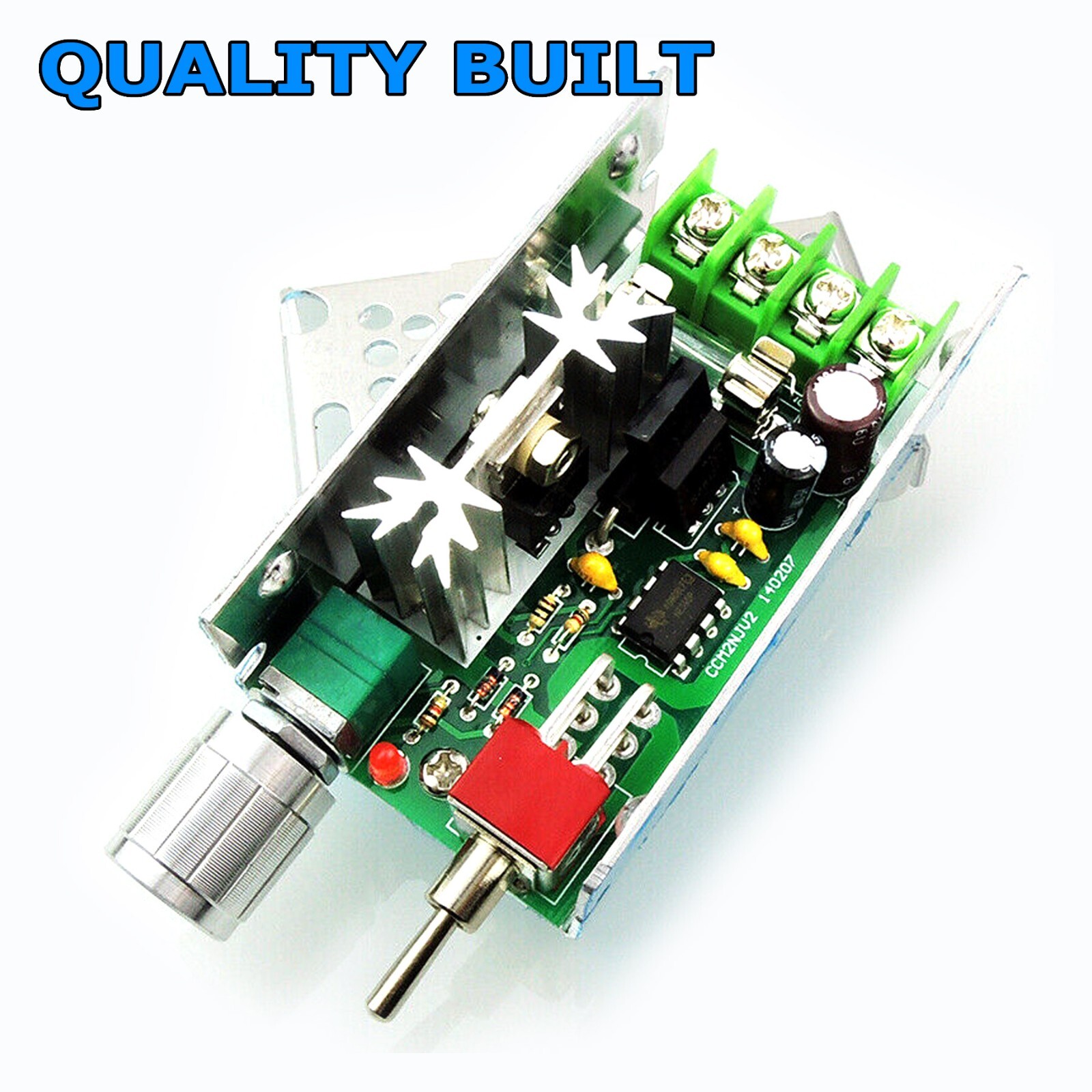 DC Motor Speed Controller Reversible PWM HHO Reversing Control Switch 12/24V 40V