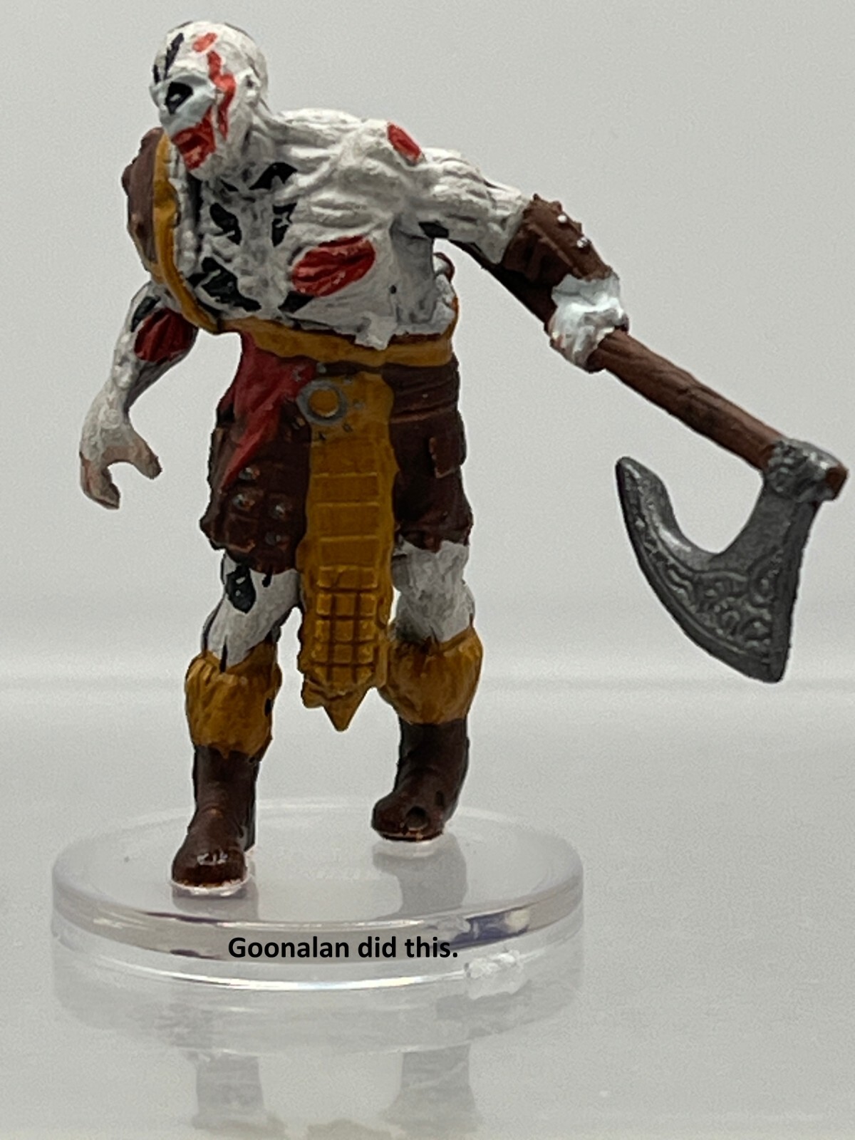 D&D Pathfinder Mini Boneyard 01 Goliath Zombie