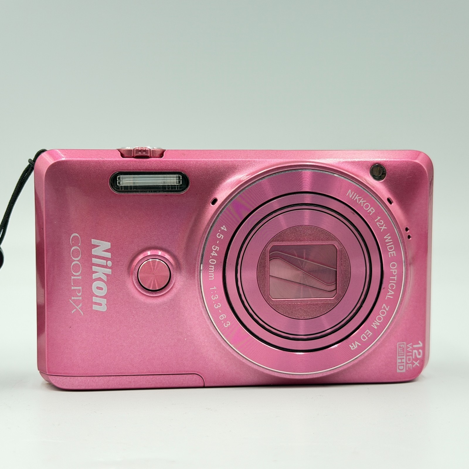 **Nikon COOLPIX S6900 Pink 16MP Wi-Fi Flip Screen Digital Camera w/ Accessories