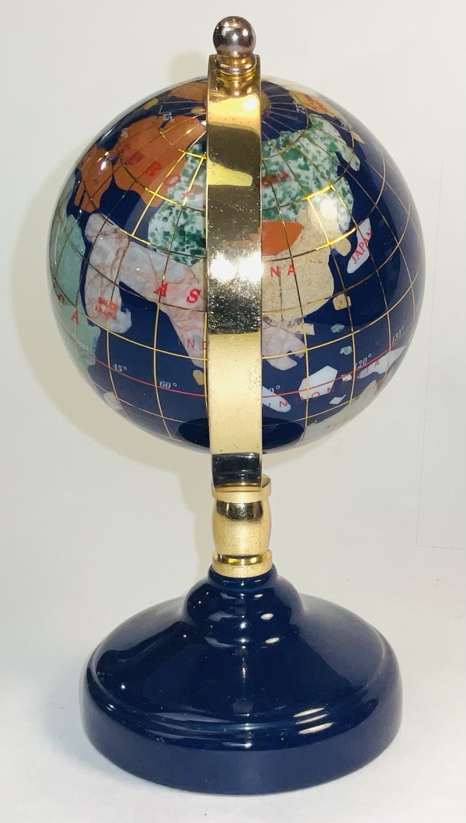 Globe World Map Desktop Globe 6" Deep Blue
