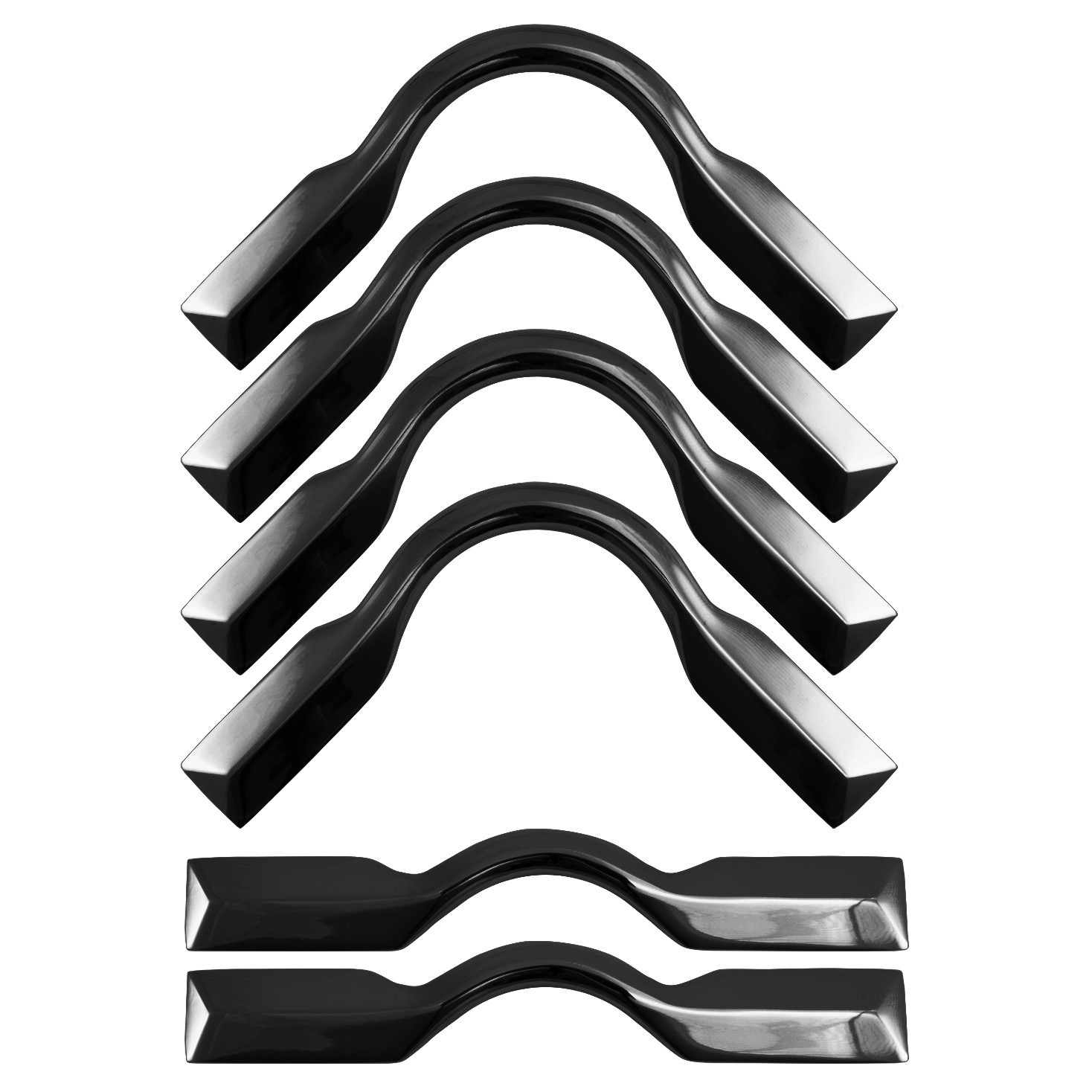 QUALITY SOLID BLack Chrome Pool Snooker Table Pocket Brackets Heavy boss Chisel