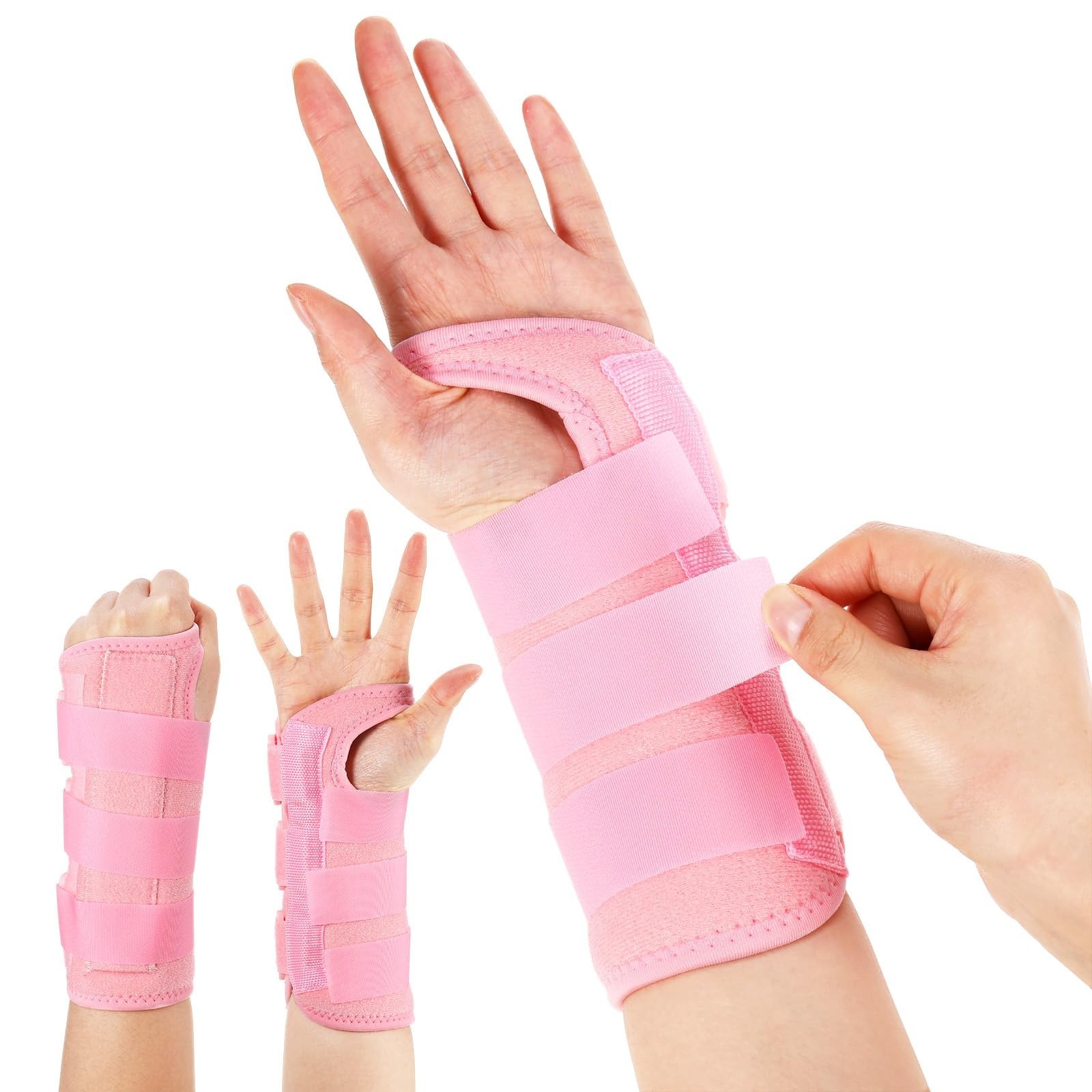 Konohan 2 Pcs Wrist Brace for Kids Youth Carpal Splints Wrist Brace Sports Ni...
