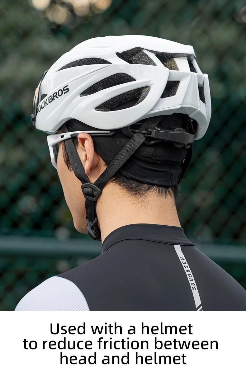 Rockbros Cycling Cap Breathable Quick-drying Helmet Hat Inner Cap Upf50 Sun Prot