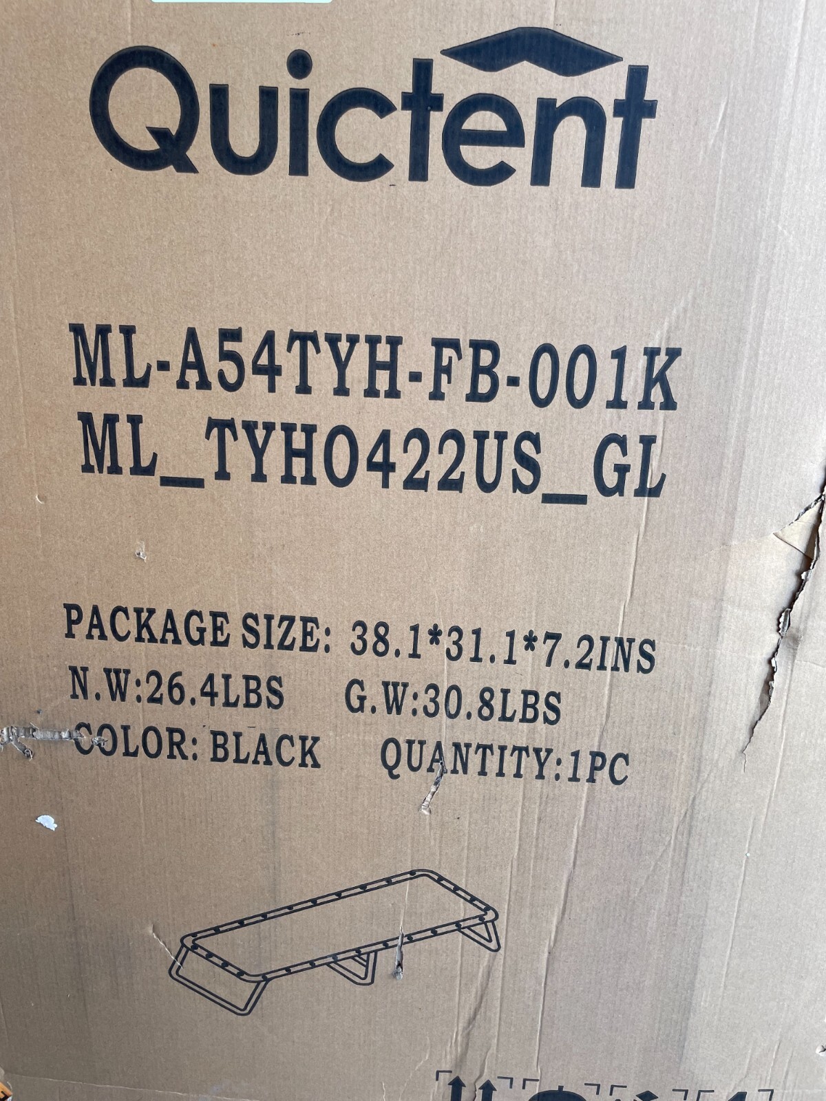 Quictent Heavy Duty Folding Bed