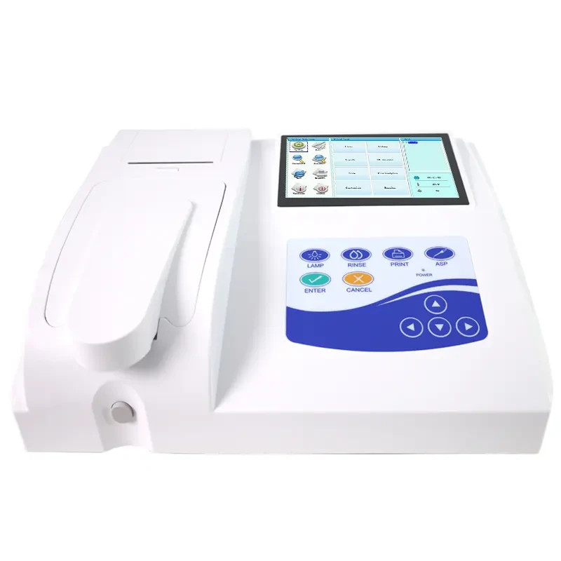 For Semi-auto Biochemistry Analyzer Touch Screen Blood Fluid with Printer