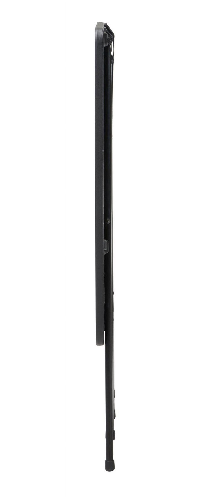 Mainstays 26 Inch Adjustable Height Personal Folding Table Black