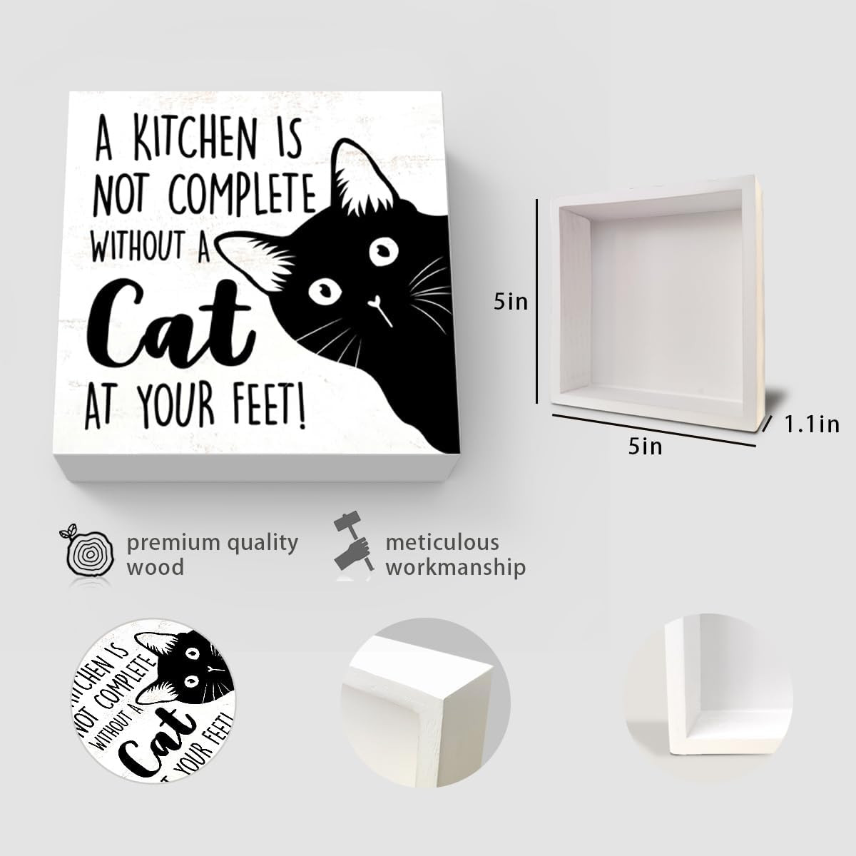Funny Kitchen Table a kitchen is not complete without a cat at your feet