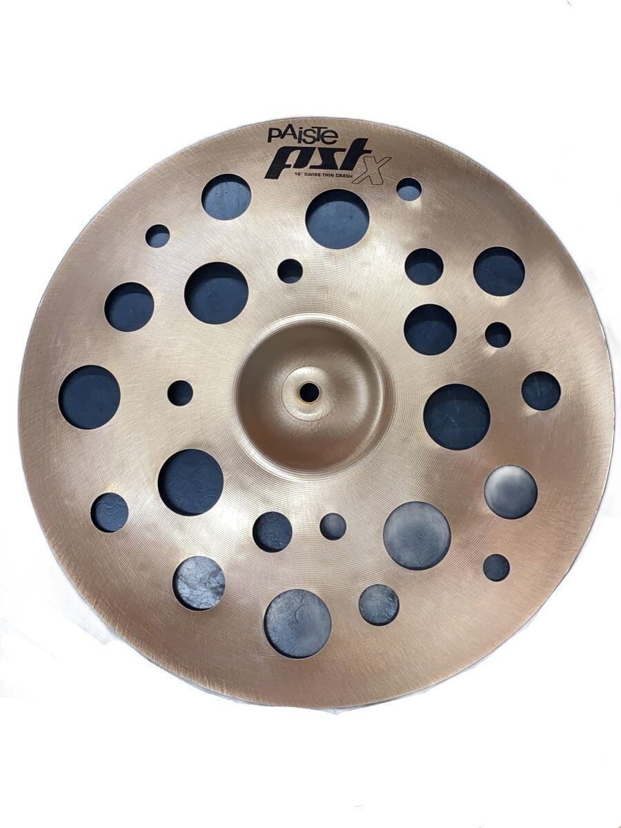 PAiSTe Percussion Instrument Other PST-X Swiss Thin Crash 16 Cymbal Body Used