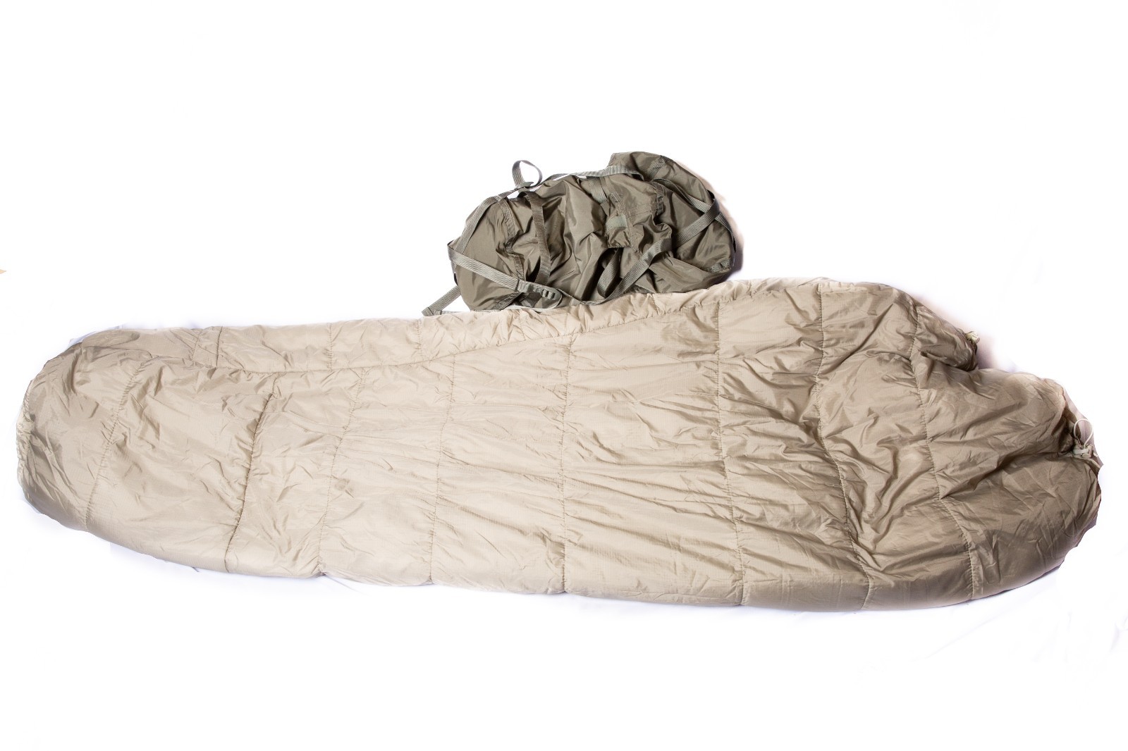 USGI Intermediate Cold Modular Sleeping Bag Gray ACU UCP with Large Stuff Sack
