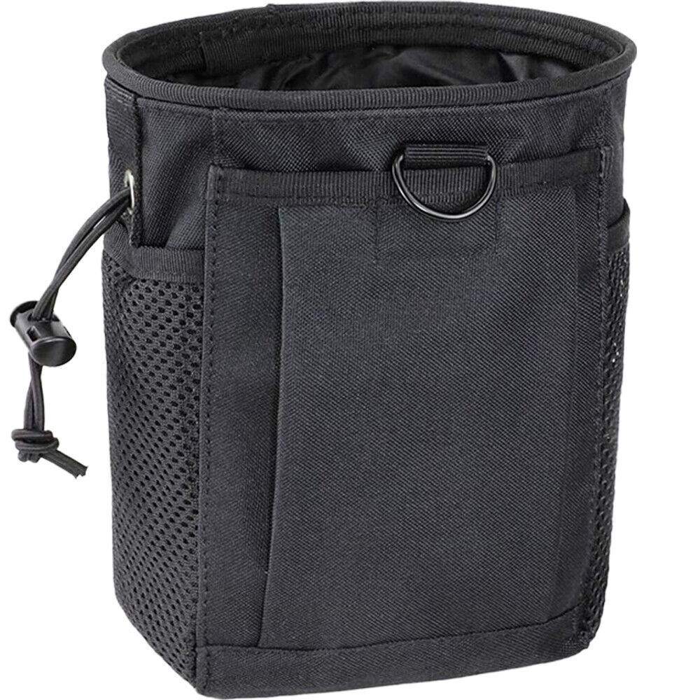 Tactical Molle Dump Pouch Folding Drawstring Magazine Ammo Utility Belt Pouch