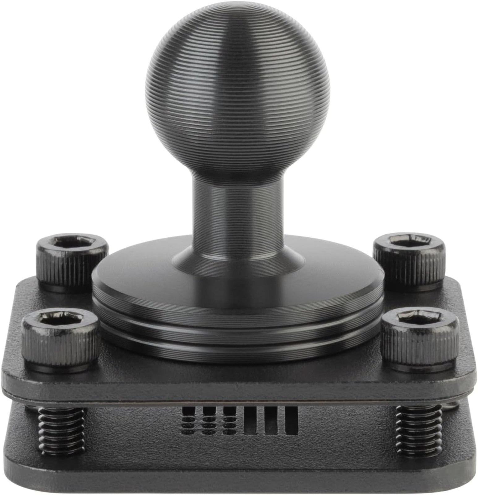Alloy 4-Hole AMPS Mount with 20mm Ball Metal Backing Plate for Vehicle Dash