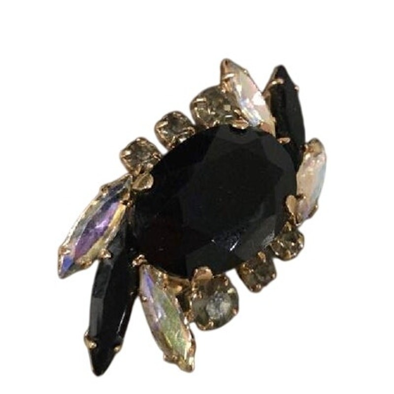 Crystal broach Jablonec bizuterie n.n n.p.
