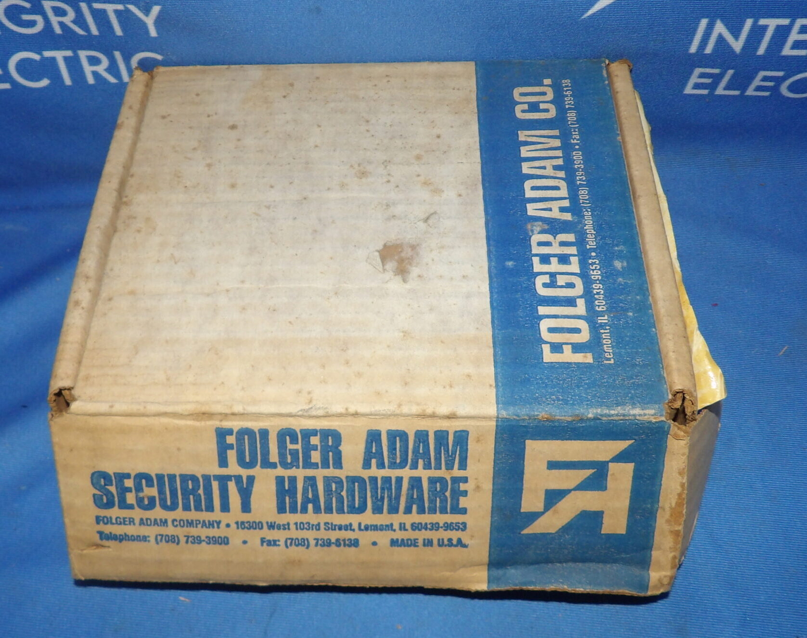 NOS Folger Adams 732 .15A US32D Finish 3.60W Electric Strike + 1 Year Warranty