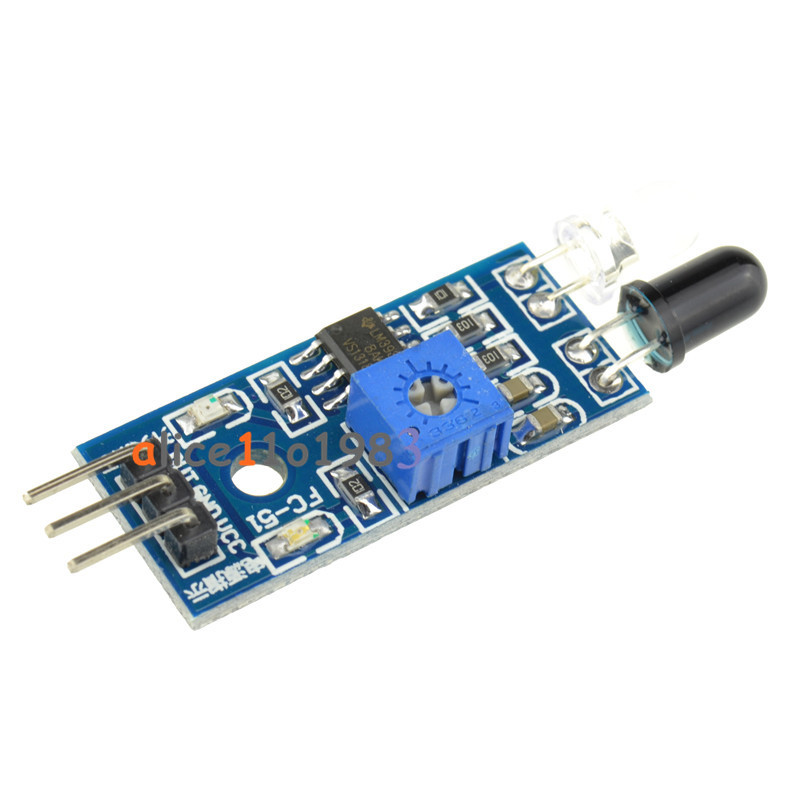 Smart car Obstacle avoidance Infrared Sensor module Reflective photoelectric