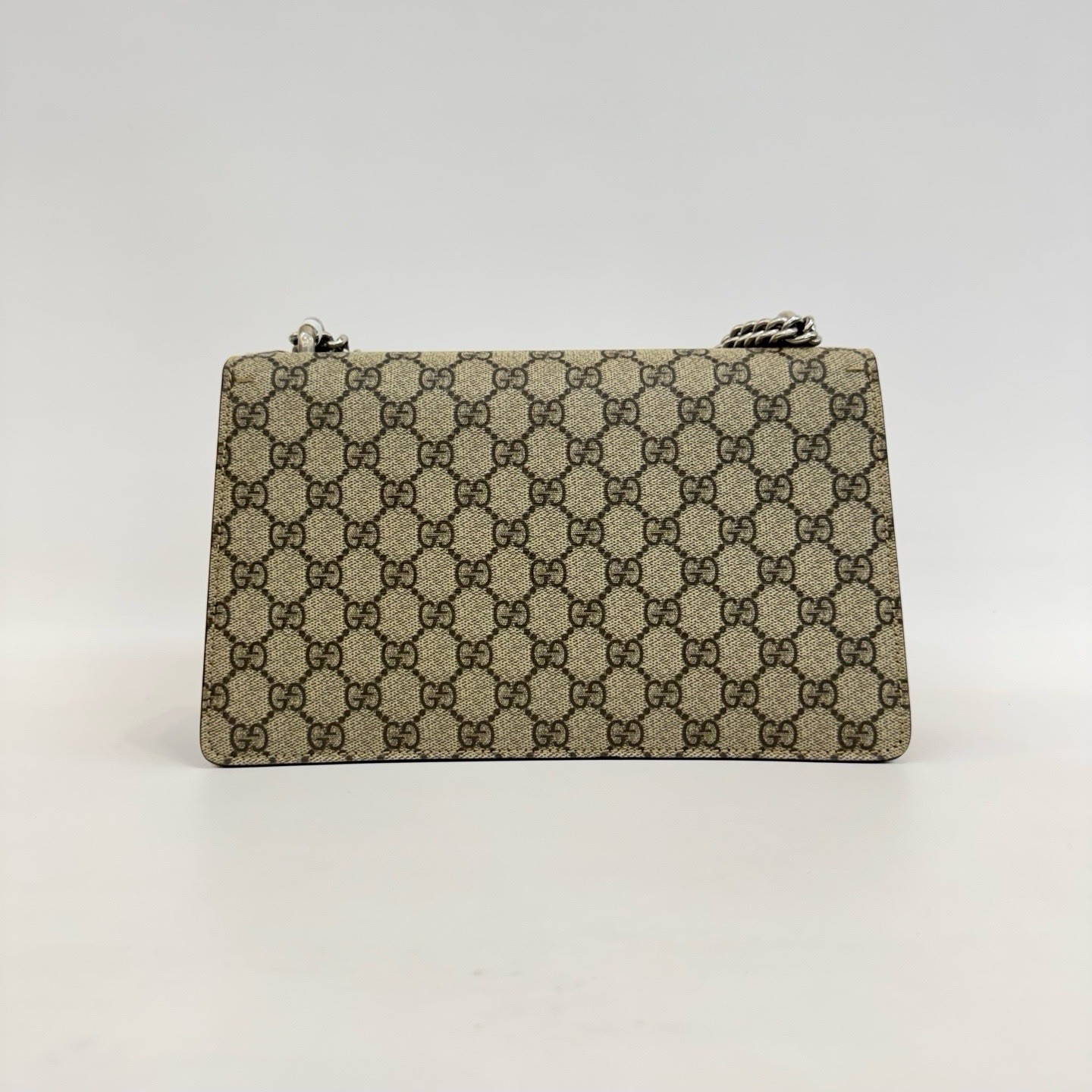 Gucci Dionysus Monogram Red Mini Chain Shoulder Bag