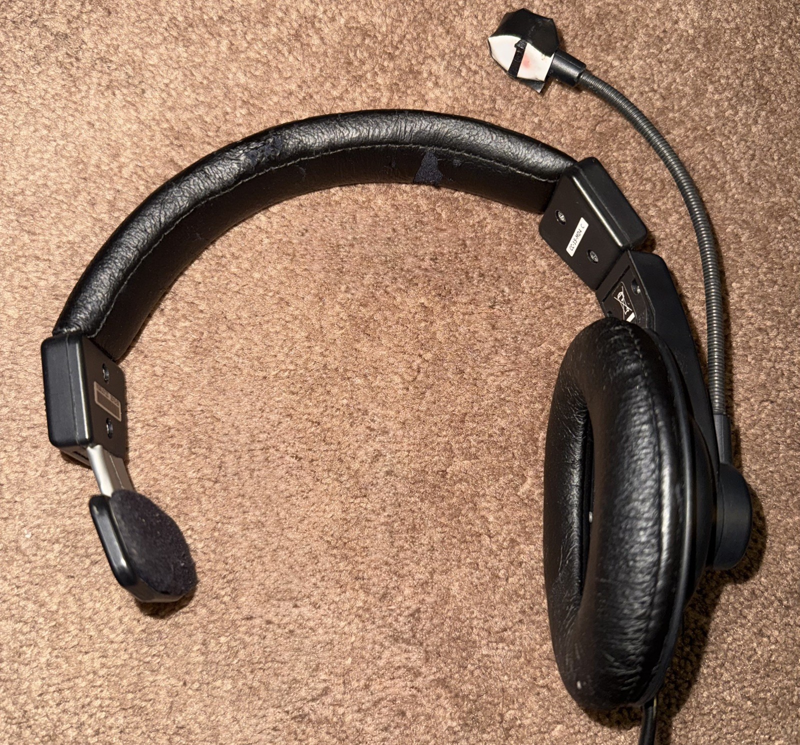 Clear-Com CC-15-MD4 Headset 4 Pin PLEASE READ DESCRIPTION!! L2