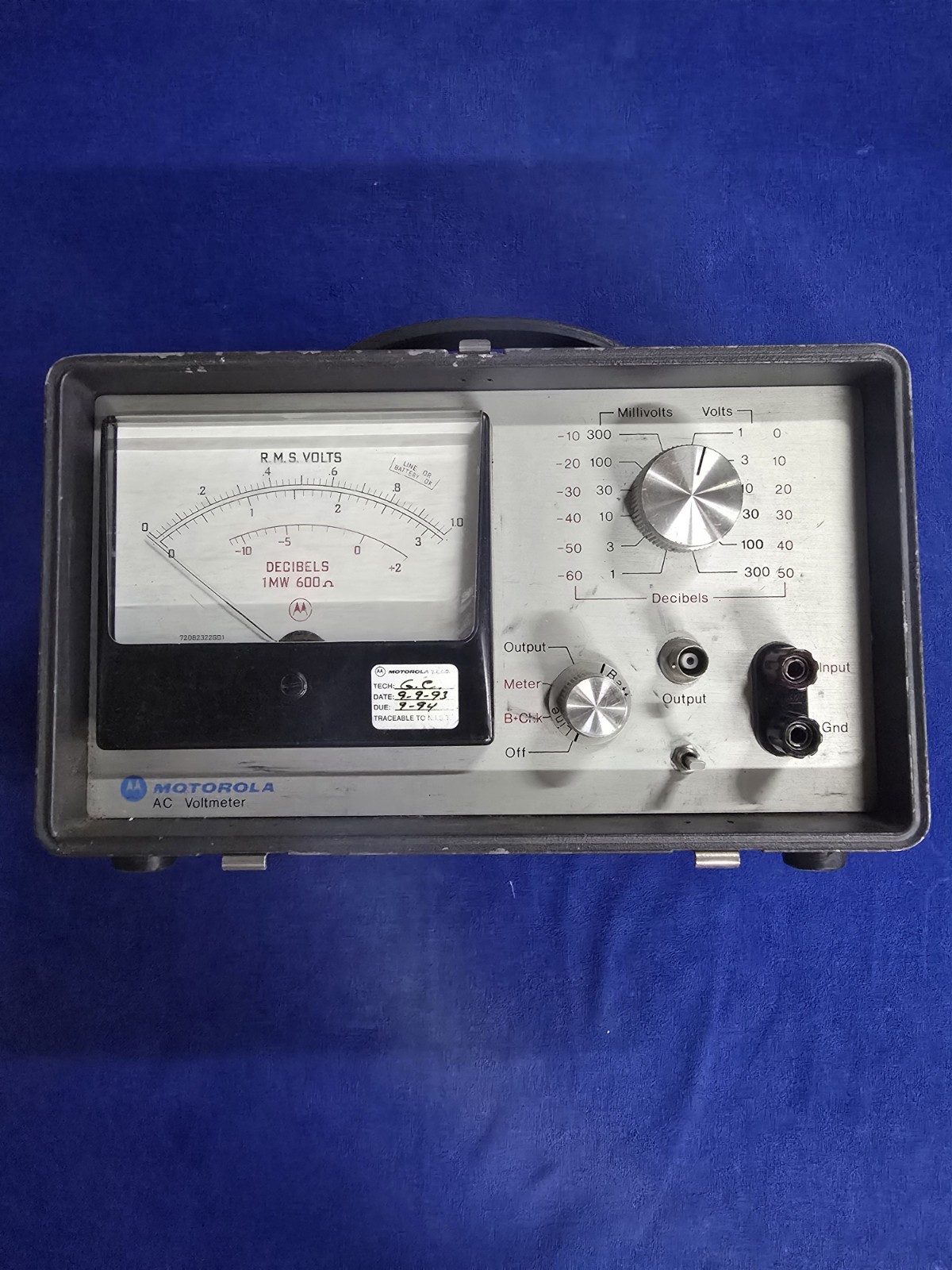 Motorola AC Voltmeter