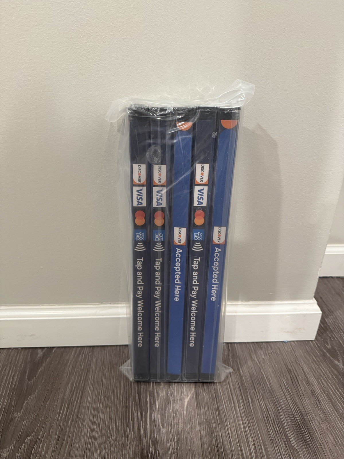 Pack of 10 Grocery Checkout Lane Dividers  16"L x 1"D 1  3 or 4 logos. NEW