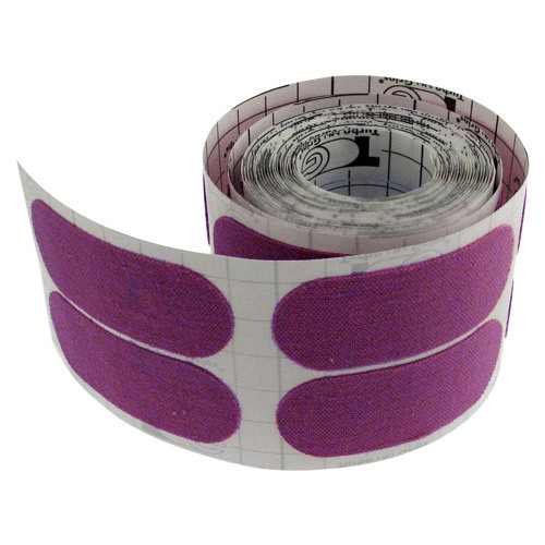 Turbo Fitting Tape 1" Purple Finger Tape Bulk Roll 100 pcs