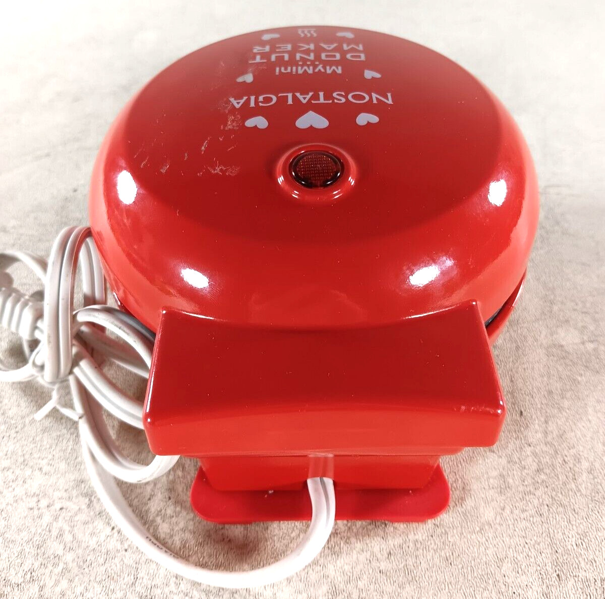 Nostalgia MyMini Orbital Donut Maker Red