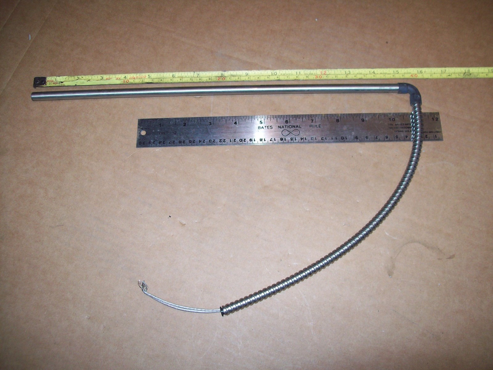 NEW OGDEN MXEG14N2550 200W 240V CARTRIDGE IMMERSION HEATER 3/8 DIA x 15" LG N646