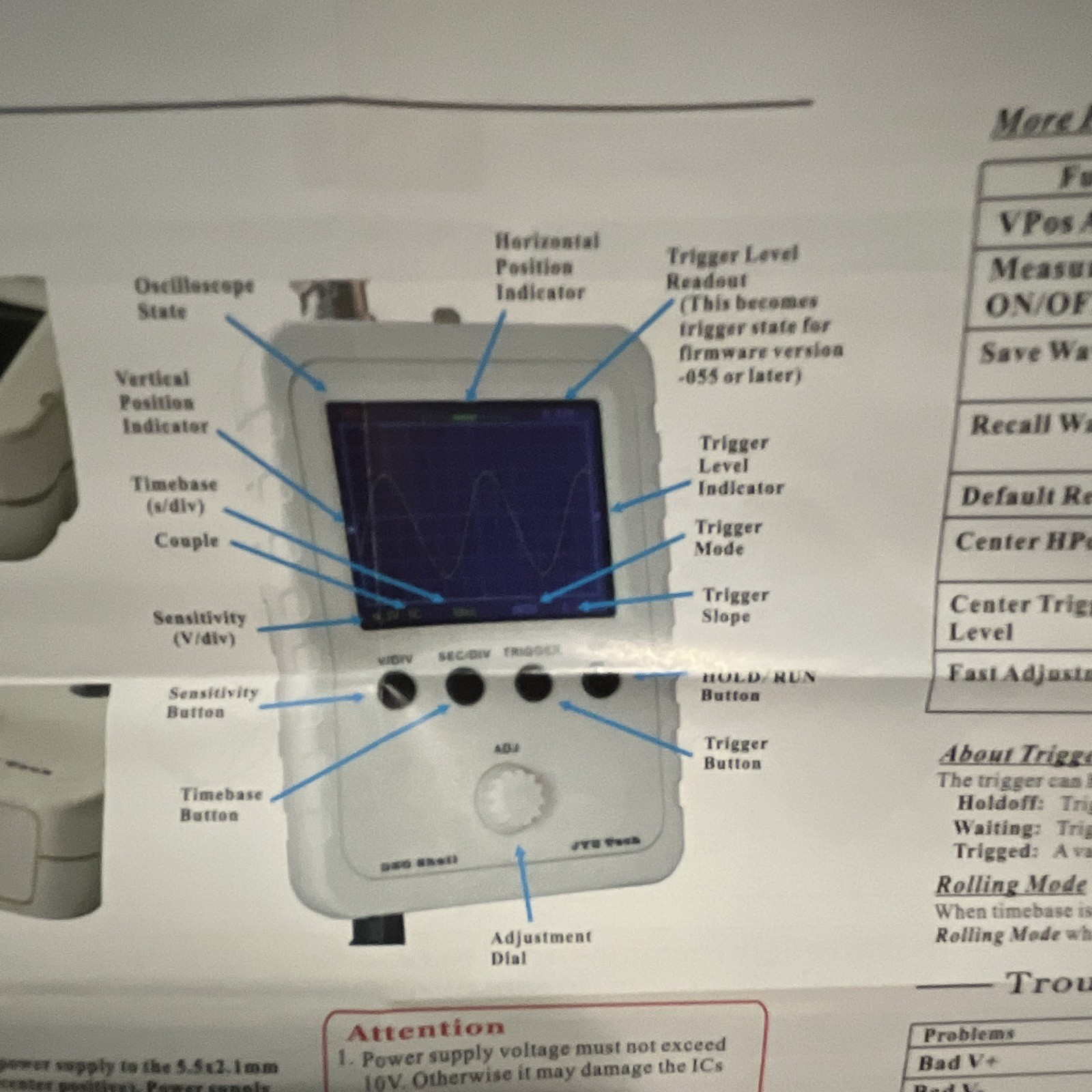 DSO Shell 15001K DIY Kit Oscilloscope w/ User Manual and Case