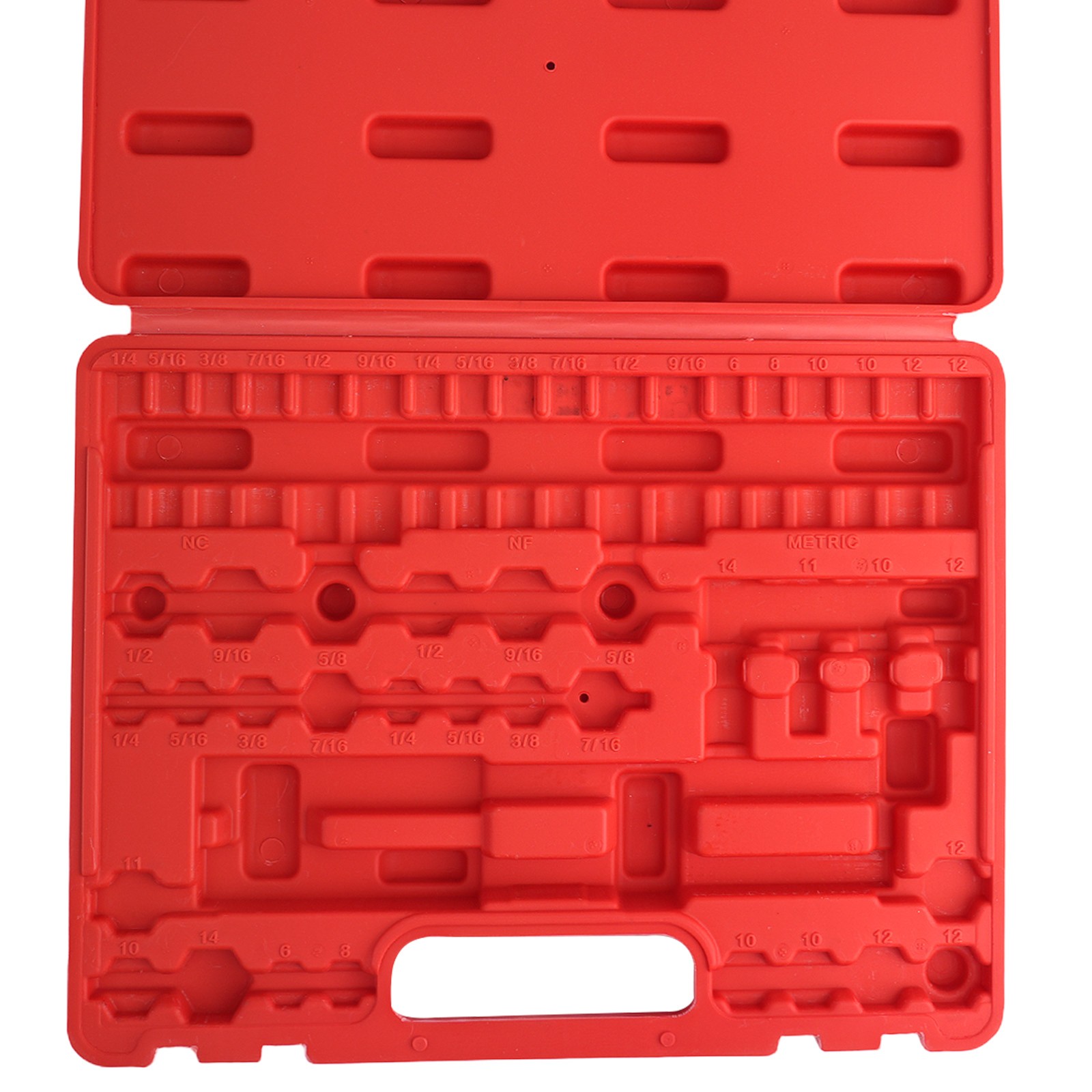 48Pc Tap Die Rethreading Set Metric SAE Thread Chaser Kit with Files