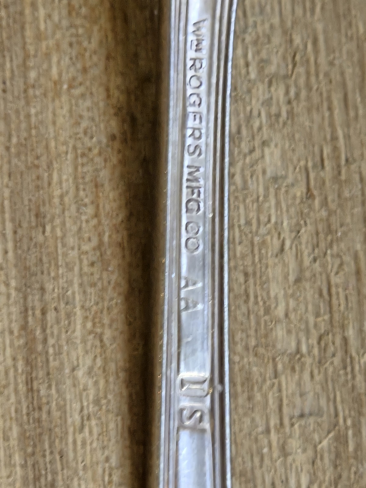 2 Wm Rogers Silverplate Teaspoons