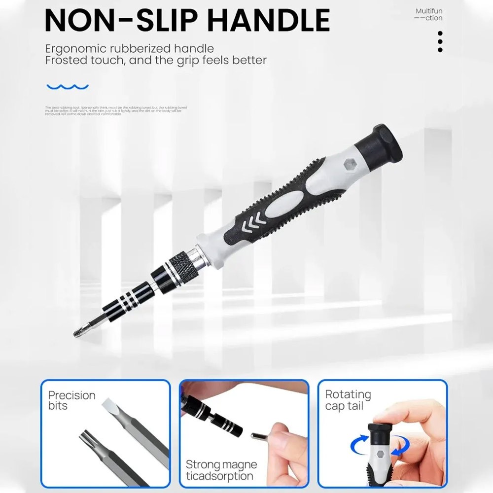 115-in-1 Magnetic Precision Screwdriver Set Electronics Repair Tool