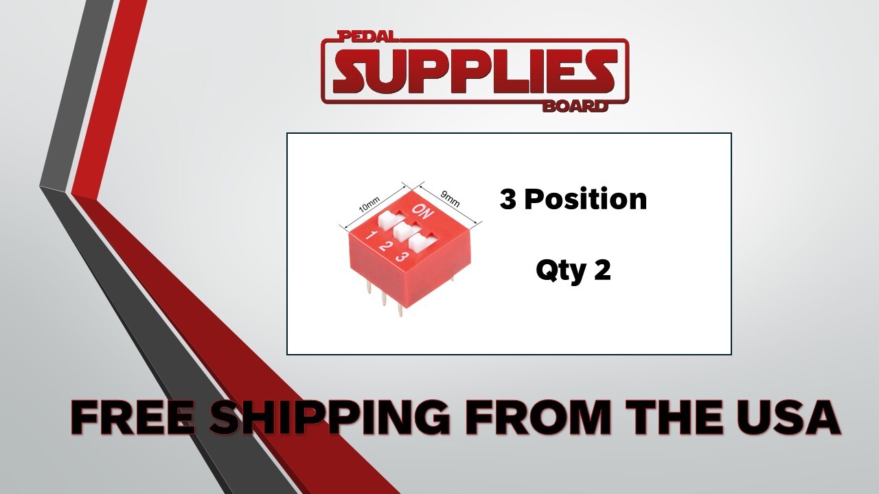 USA SELLER Red Dip Switch Multiple Varieties