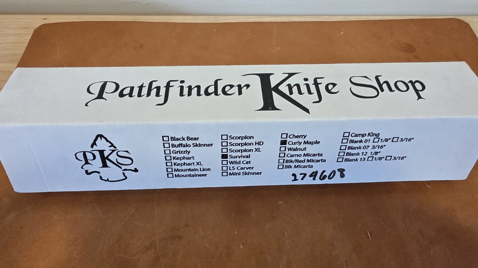 Pathfinder Knife Shop - Survival Knife (Forged) with Leather Sheath