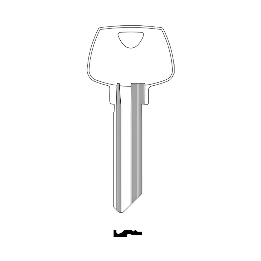 S22 Key Blank Nickel