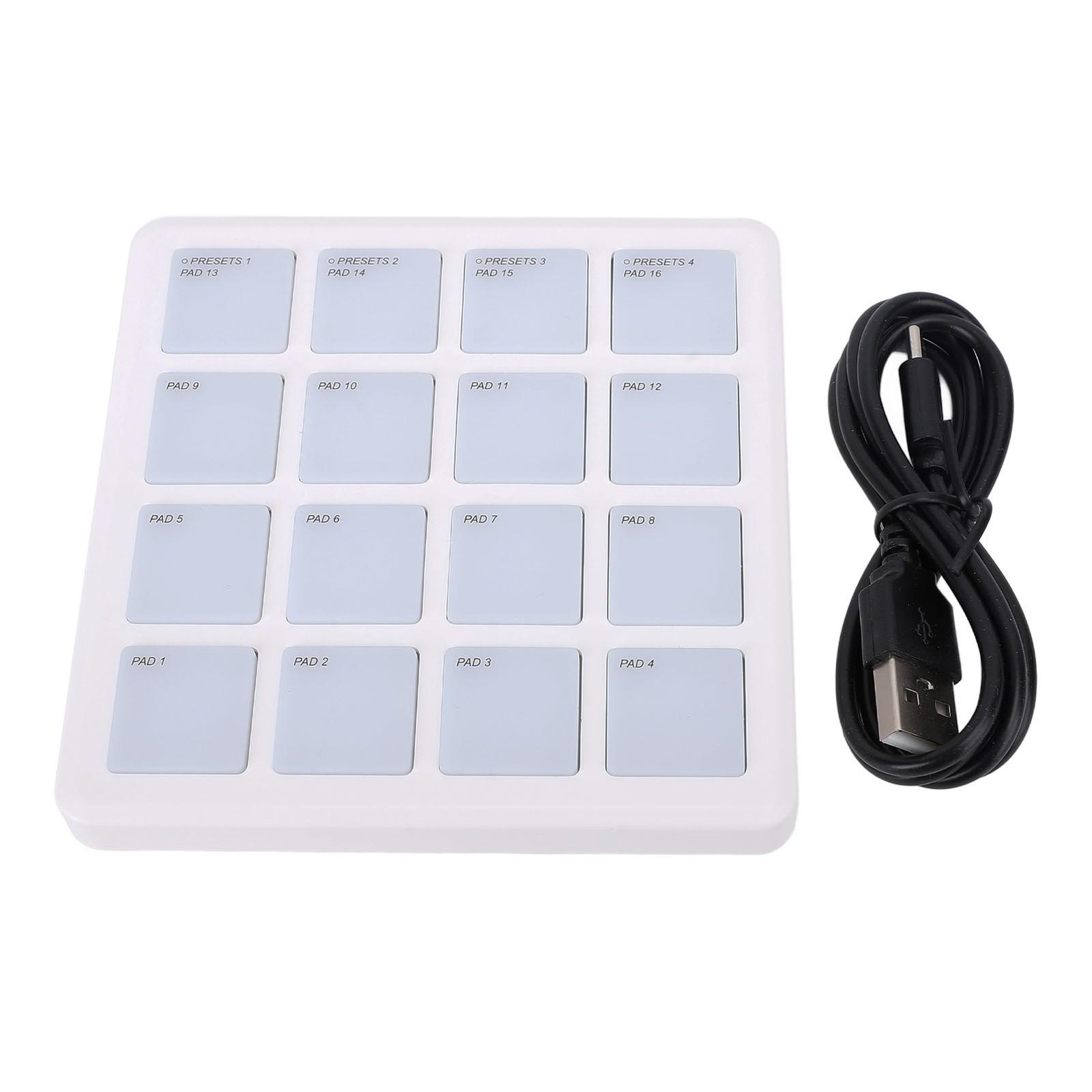 Wireless MIDI Controller Pad RGB Backlight Portable USB C MIDI Controller S NPSZ