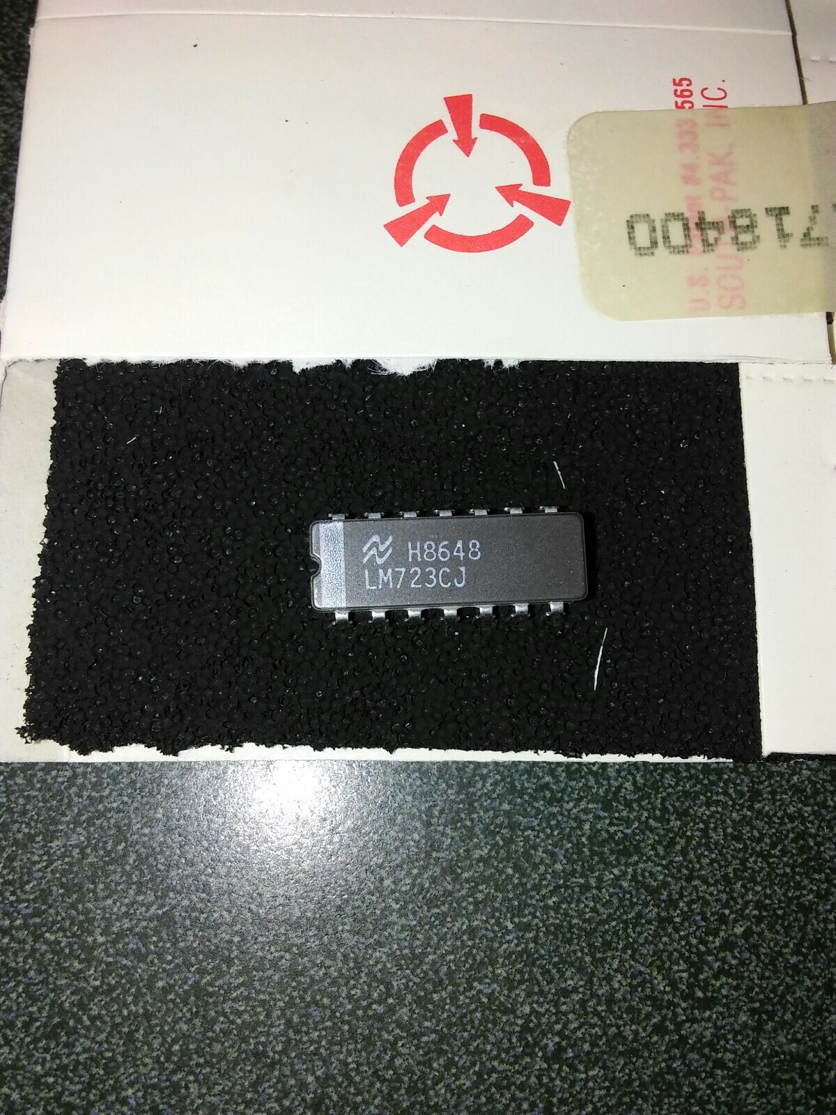 6 LM723CJ VOLTAGE REGULATOR CHIPS. WILLIAMS / DATA EAST PINBALL MACHINE. ARCADE