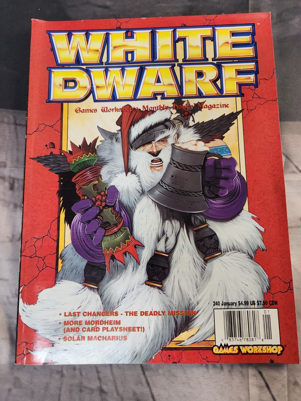 White Dwarf Magazine Lot Issues 240- 249