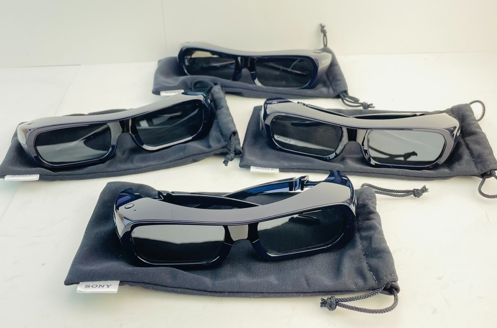 Sony 3d Glasses TDG-BR250 LOT OF 4