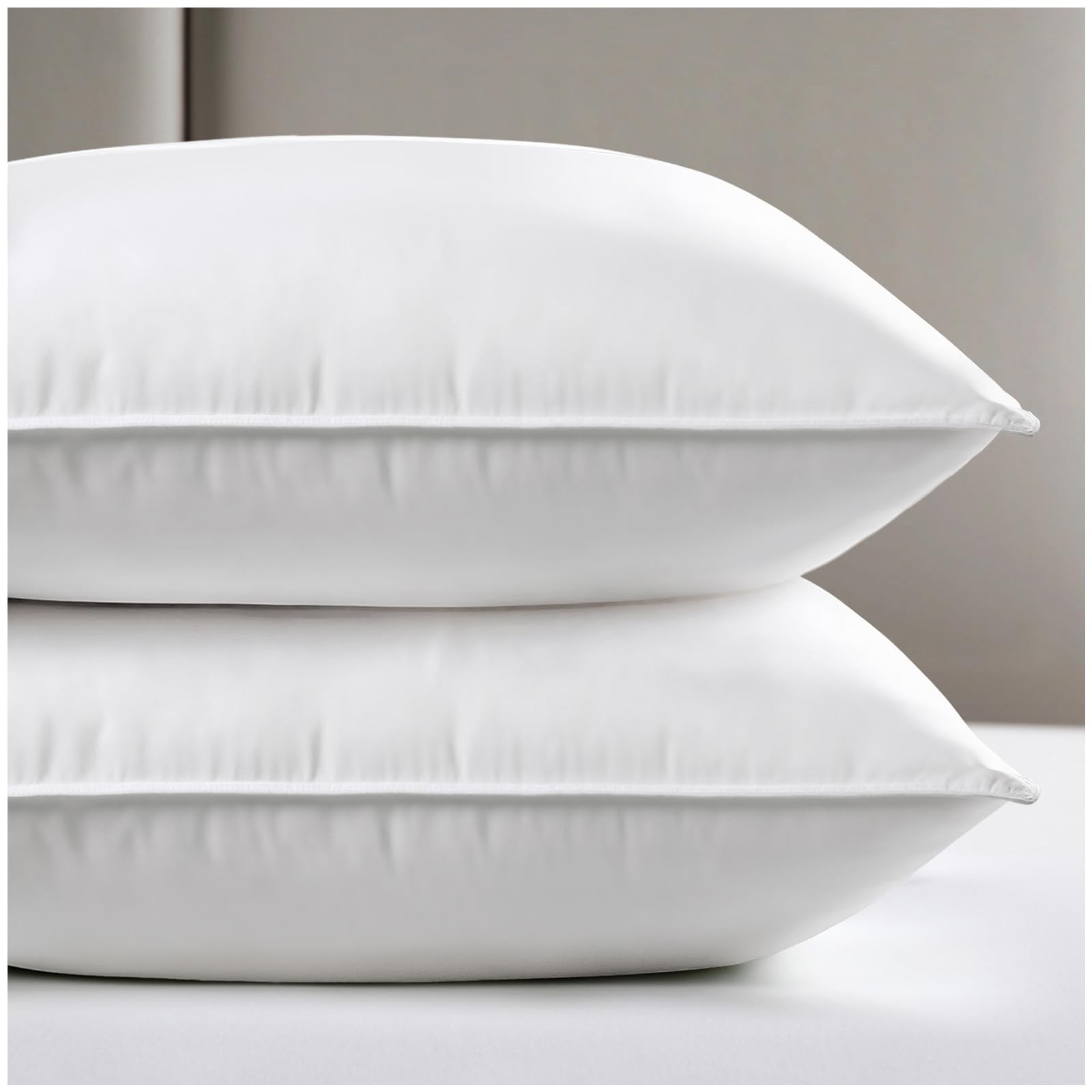 viewstar Pillows Queen/Standard Size Set of 2, Soft Fluffy Down Alternative |...