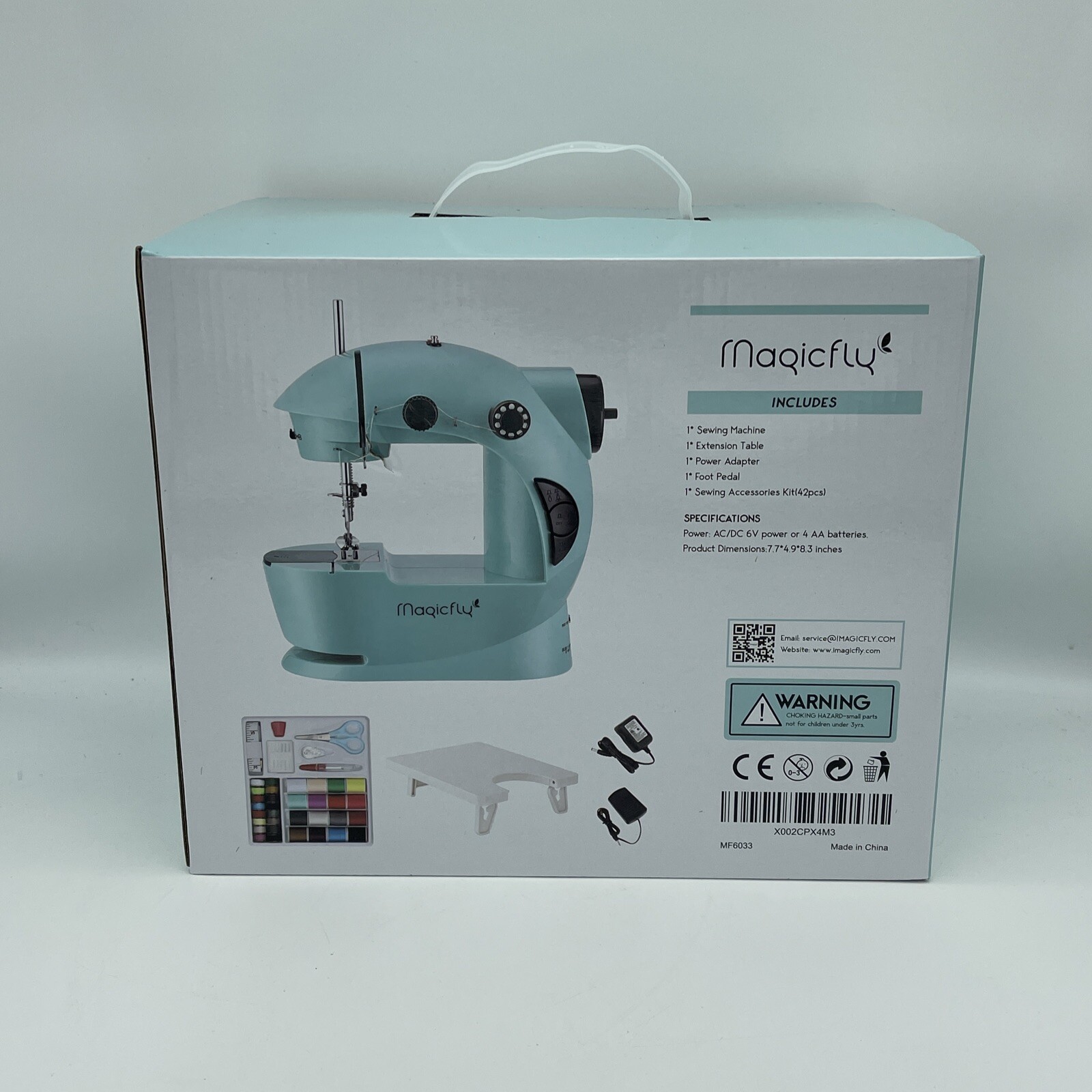 Magicfly Mini Sewing Machine for Beginner with Extension Table