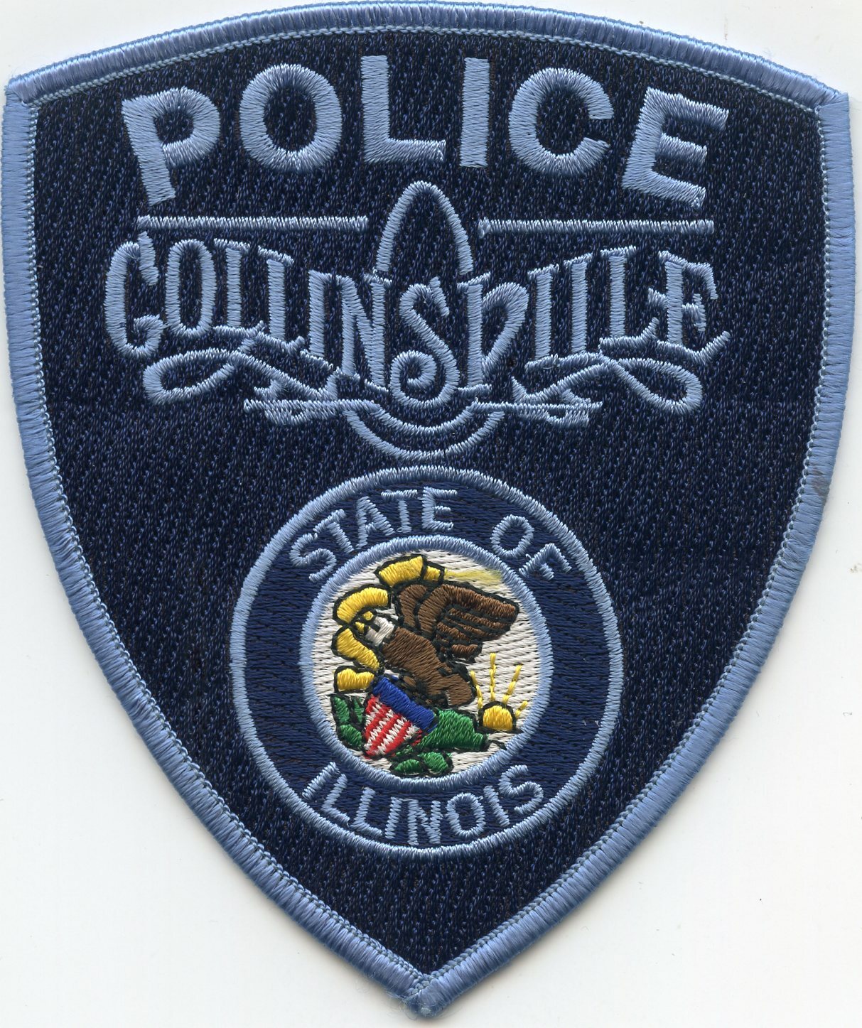 COLLINSVILLE ILLINOIS IL POLICE PATCH