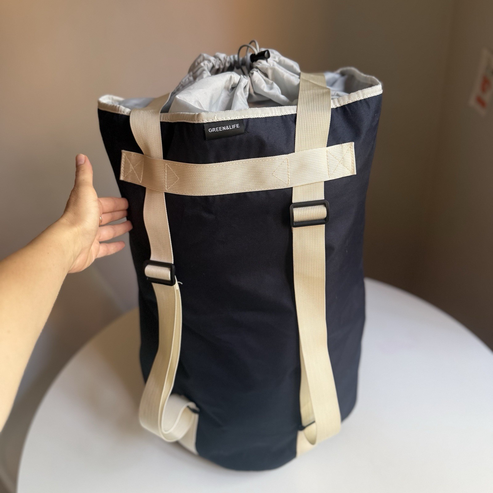 Green&Life Foldable Compact Lightweight Camping Travel Daypack Backpack 24"*11"