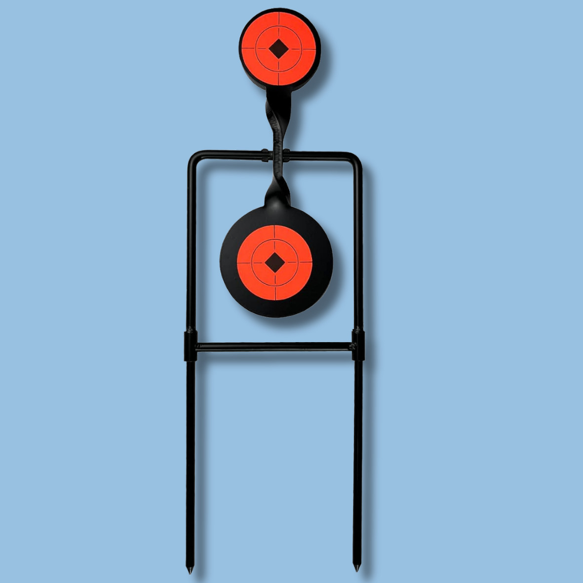 Highwild Double Spinner Auto Reset Shooting Target for Handguns Up to .44 Magnum