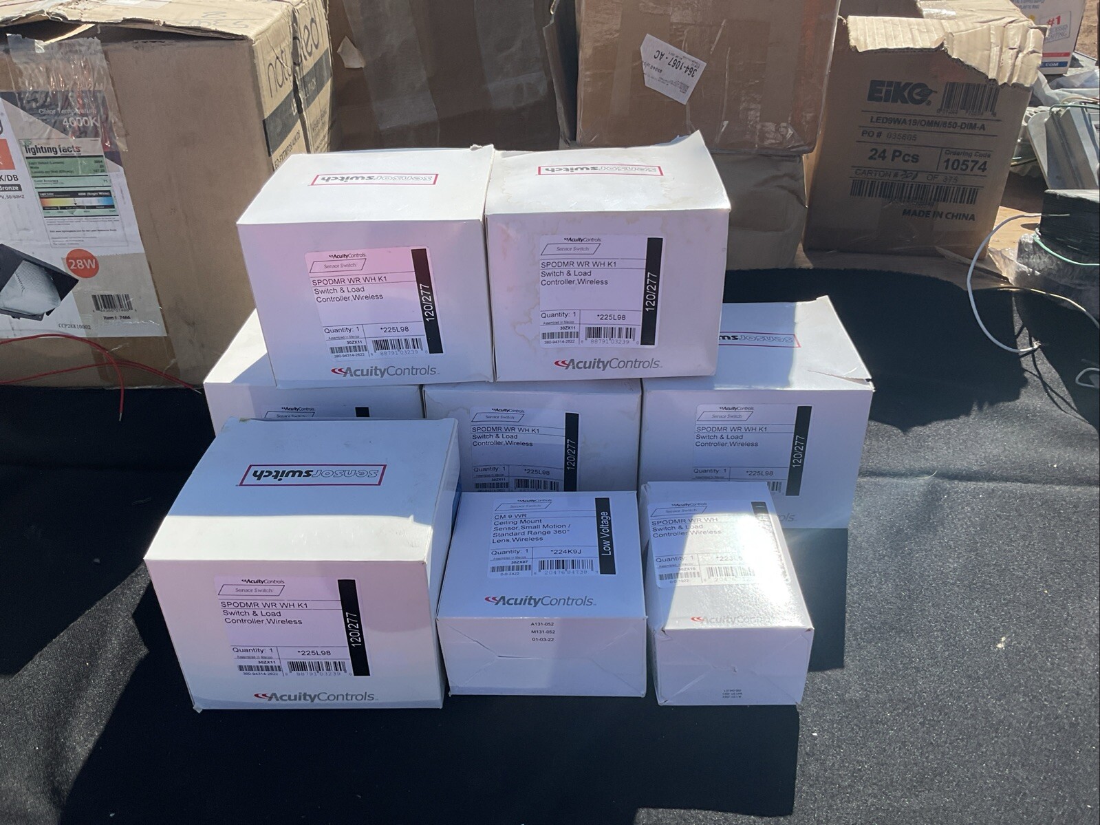 *NEW NIB* Acuity SPODMR WR WH K1 Wireless Occupancy Sensor Kit Switch Controller