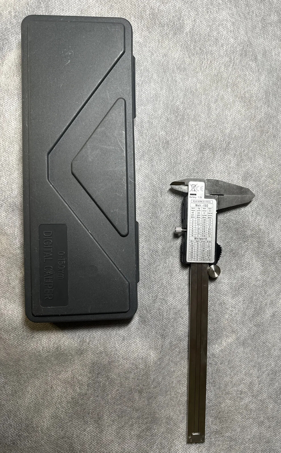 0-6" 0-150mm Digital Caliper with Case