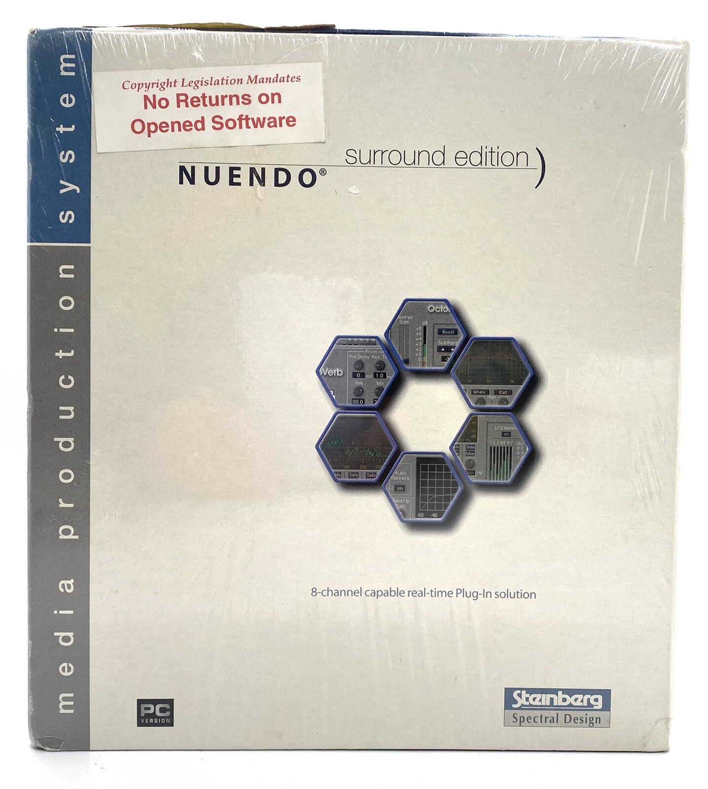Steinberg Nuendo Surround Edition Media Production System PC Sealed Box Germany