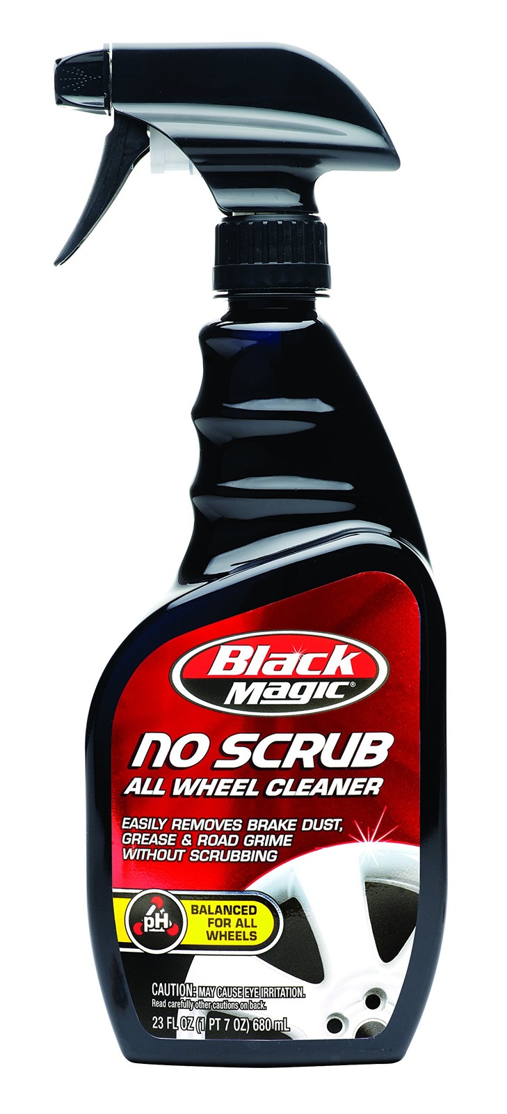 Black Magic Bm41023 No No Scrub Wheel Cleaner, 23 Fluid Ounces, 1 Pack